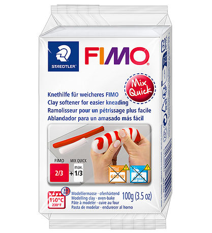 Staedtler FIMO Muovailuvaha pehmitin - Mix Qiuck - 100 g - Valko
