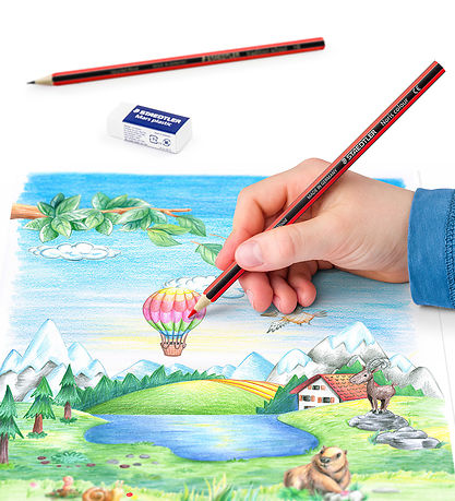 Staedtler Colouring Pencils - Noris Upcycled Wood - Bonus Pack -