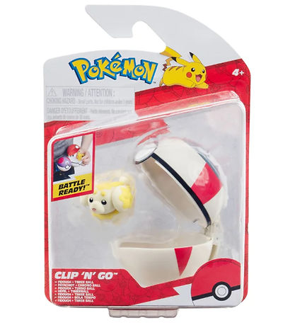 Pokmon Figure - Clip 'N' Go - Timer Ball - Fidough