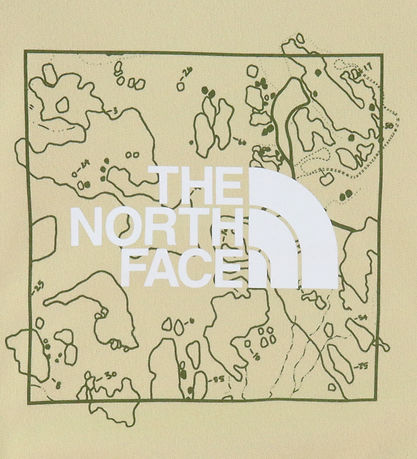The North Face Peysa - Grafík - Möl/Forest Olive