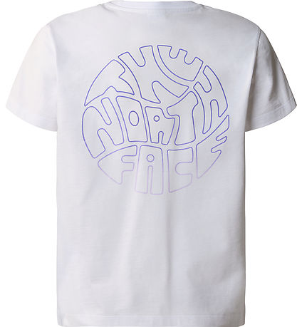 The North Face T-paita - Rento grafiikka - Valkoinen