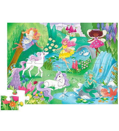 Crocodile Creek Jigsaw Puzzle - 36 Bricks - Magical Friends