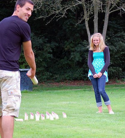 Bex Sport Trädgårdsspel - Trä - Number Kubb Family