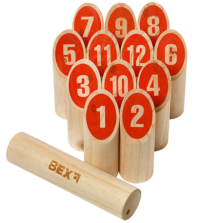 Bex Sport Tuinspel - Hout - Nummer Kubbu? Familie