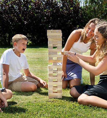 Bex Sport Tuinspel - Hout - Giant Toren - 48 Onderdelen