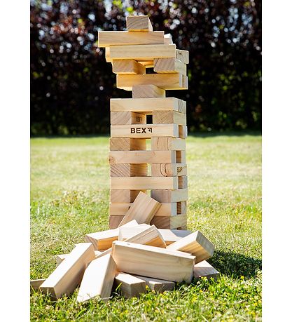 Bex Sport Trädgårdsspel - Trä - Giant Tower - 48 Delar