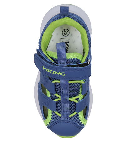 Viking Sandalen - Aery Lite Low - Blue/Acid Green