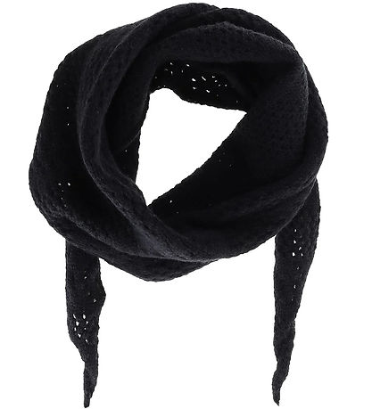 By Str Scarf - Knitted - Tonje - 110x28 cm - Black