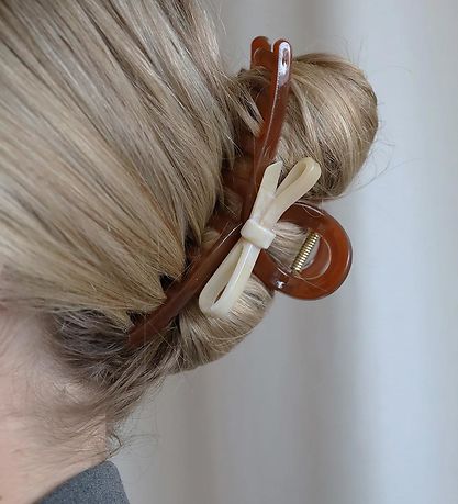 By Str Hair clip - Jolene - 13x5 cm - Brown