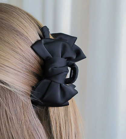 By Str Hair clip - Leah - 11x5 cm - Black