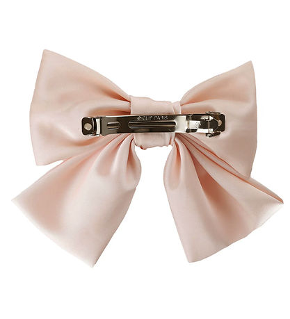 By Stær Bow Hair Clip - Julia - 14 cm - Beige