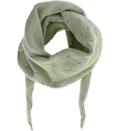 By Stær Scarf - Knitted - Marina - 110x32 cm - Dusty Green