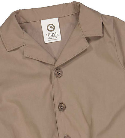 Müsli Skjortbody - Poplin - Shade