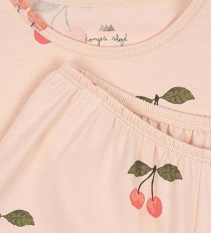 Konges Sljd Set - T-shirt/Shorts - Ma Grande Cerise Pink