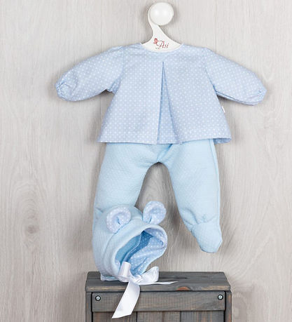 Asi Doll Clothes - 43 cm - Pablo - Blue/White