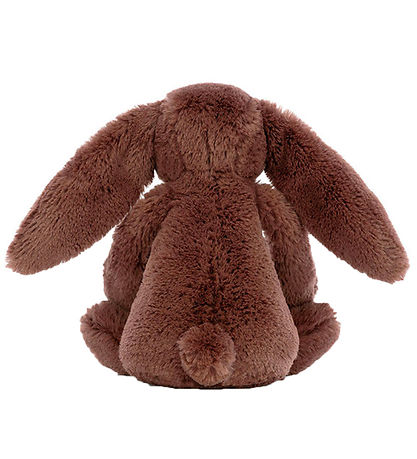 Jellycat Soft Toy - 18x9 cm - Bashful Fudge Bunny Little - Brown