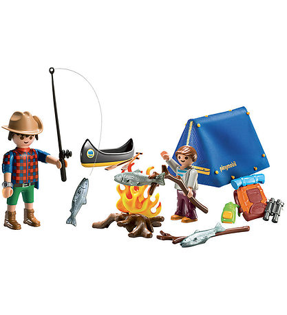 Playmobil Family Fun - Camping - Carry Case - 9323 - 32 Parts