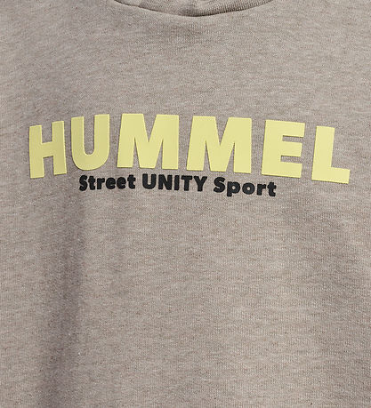 Hummel Kapuzenpullover - hmlZen - Silberner Nerz