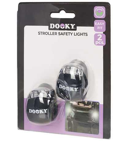 Dooky Lights For children and Stroller - 2 sk. - Black