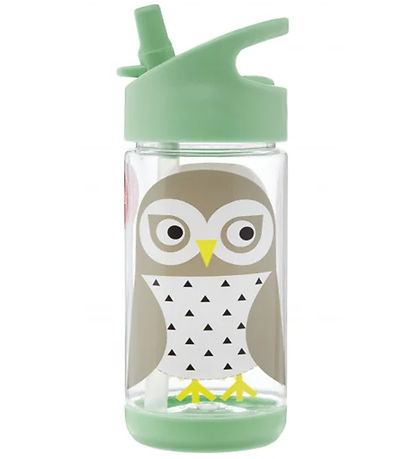 3 Sprouts Water Bottle - 350 mL - Owl