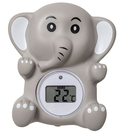 Oopsy Badtermometer - Elefant - Digitalt - Grå