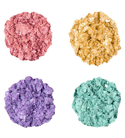 Rosajou Eyeshadows - Vegan - Pink/Yellow/Purple/Green