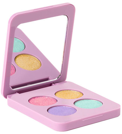 Rosajou Eyeshadows - Vegan - Pink/Yellow/Purple/Green