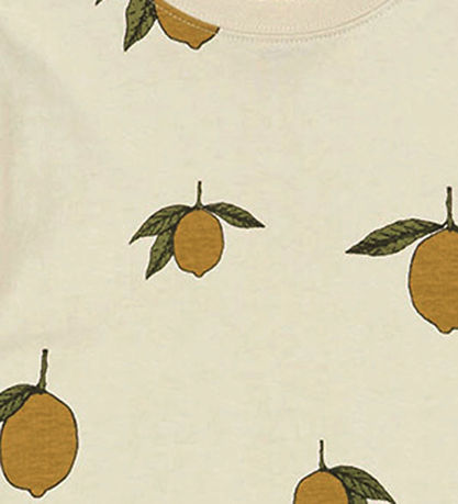 Konges Sljd Set - T-Shirt/Shorts - Leinen - Mon Grande Citron