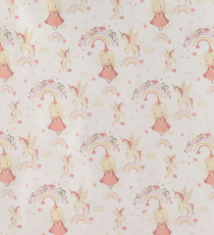 Nørgaard Madsens Sängkläder - Vuxen - Beige m. Prinsessor, regnb