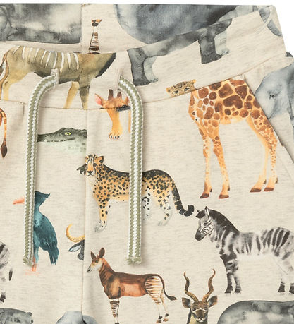 Shorts en Molleton Name It - NmmJasen - Mélange de peyote av. An