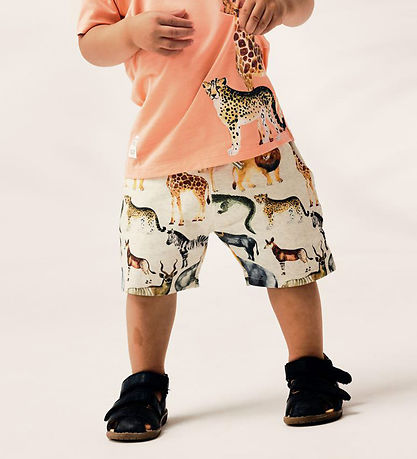 Shorts en Molleton Name It - NmmJasen - Mélange de peyote av. An