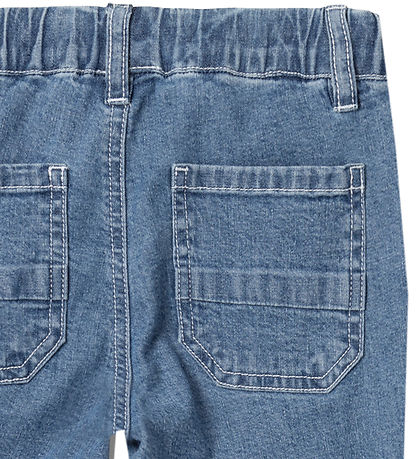 Name It Jeans - Baumwolle/Leinen - NmmBen - Medium+ Blue Denim