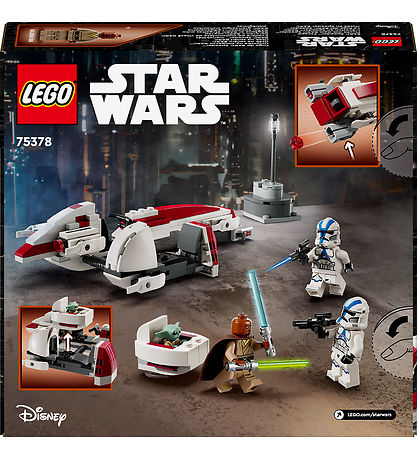 LEGO Star Wars - BARC Speeder ontsnapping - 75378 - 221 Onderde