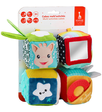 Sophie la Girafe Activity Toy - 4 Multi Activity Cubes