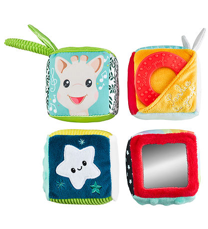 Sophie la Girafe Activity Toy - 4 Multi Activity Cubes