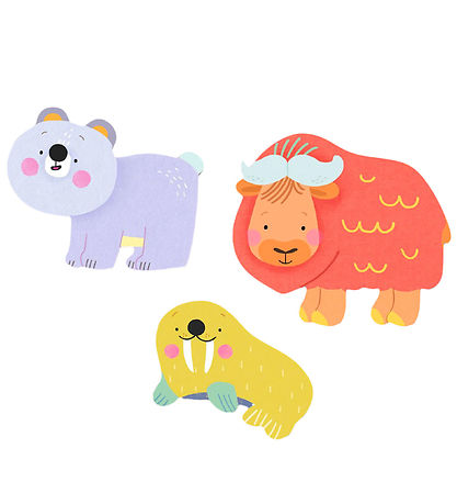 Djeco Stickers - 62 st. - Arctische dieren