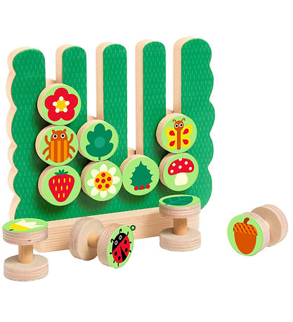 Djeco Puzzle - Bois - 20 pces - Gardimix