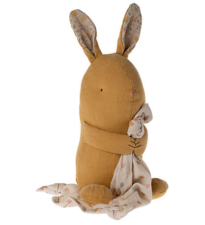 Maileg Soft Toy - Lullaby Friends - Rabbit - Dusty Yellow