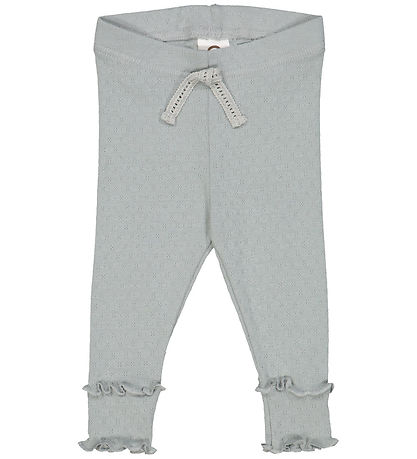 Müsli Leggings - Pointelle - Jasmine Blue