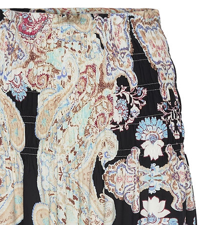 Rosemunde Skirt - Viscose - Paisley - Blue Paisley Print