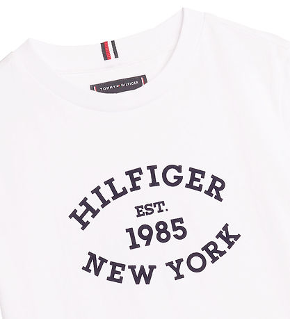 Tommy Hilfiger T-paita - Monotype Flock - Valkoinen