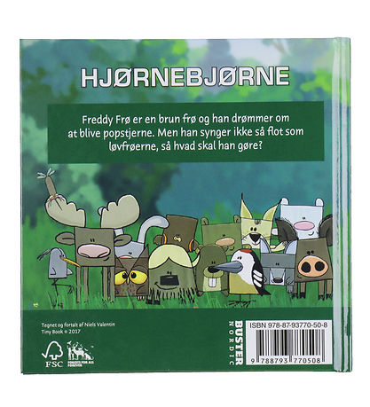 Forlaget Buster Nordic Book - Corner Bears - Freddy Seeds Will B