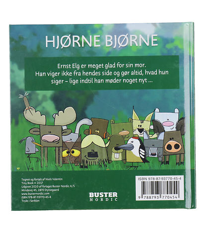 Forlaget Buster Nordic Book - Corner Bears - Ernst Moose Becomes