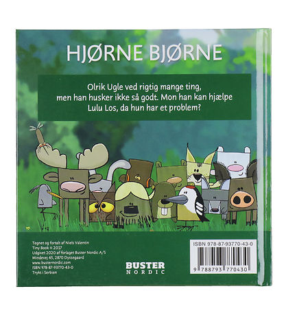 Forlaget Buster Nordic Book - Corner Bears - Olrik Owl Helper