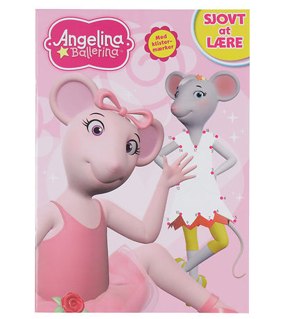 Forlaget Buster Nordic Activity Book w. Stickers - Angelina