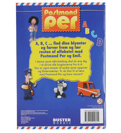 Forlaget Buster Nordic Activity Book w. Stickers - Postman
