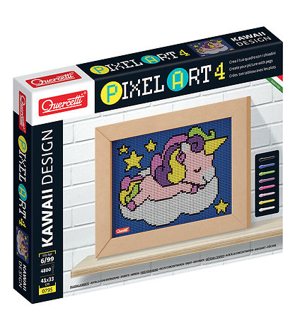 Quercetti PixelArt 4 - Einhyrningur - 4800 Partar - 0795
