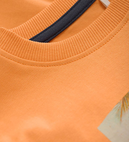 Minymo T-Shirt - Mock Orange m. Surfer
