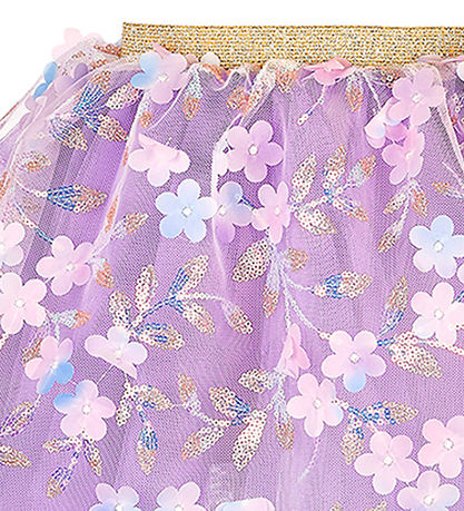 Souza Costume - Tulle Skirt - Feline - Purple/Sequins