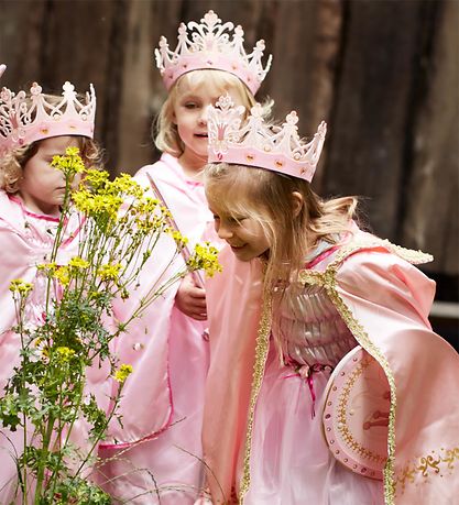 Liontouch Costumes - Couronne de la Reine - Rose